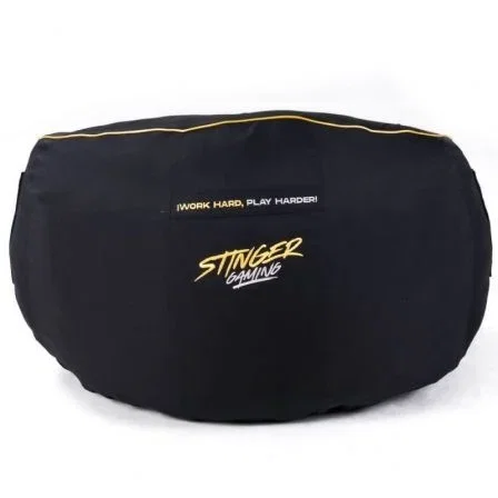 Stinger By Woxter Puff Gaming GM26-115 Negro y Dorado con Relleno Incluido Stinger By Woxter Puff Gaming GM26-115 Negro y Dorado con Relleno Incluido